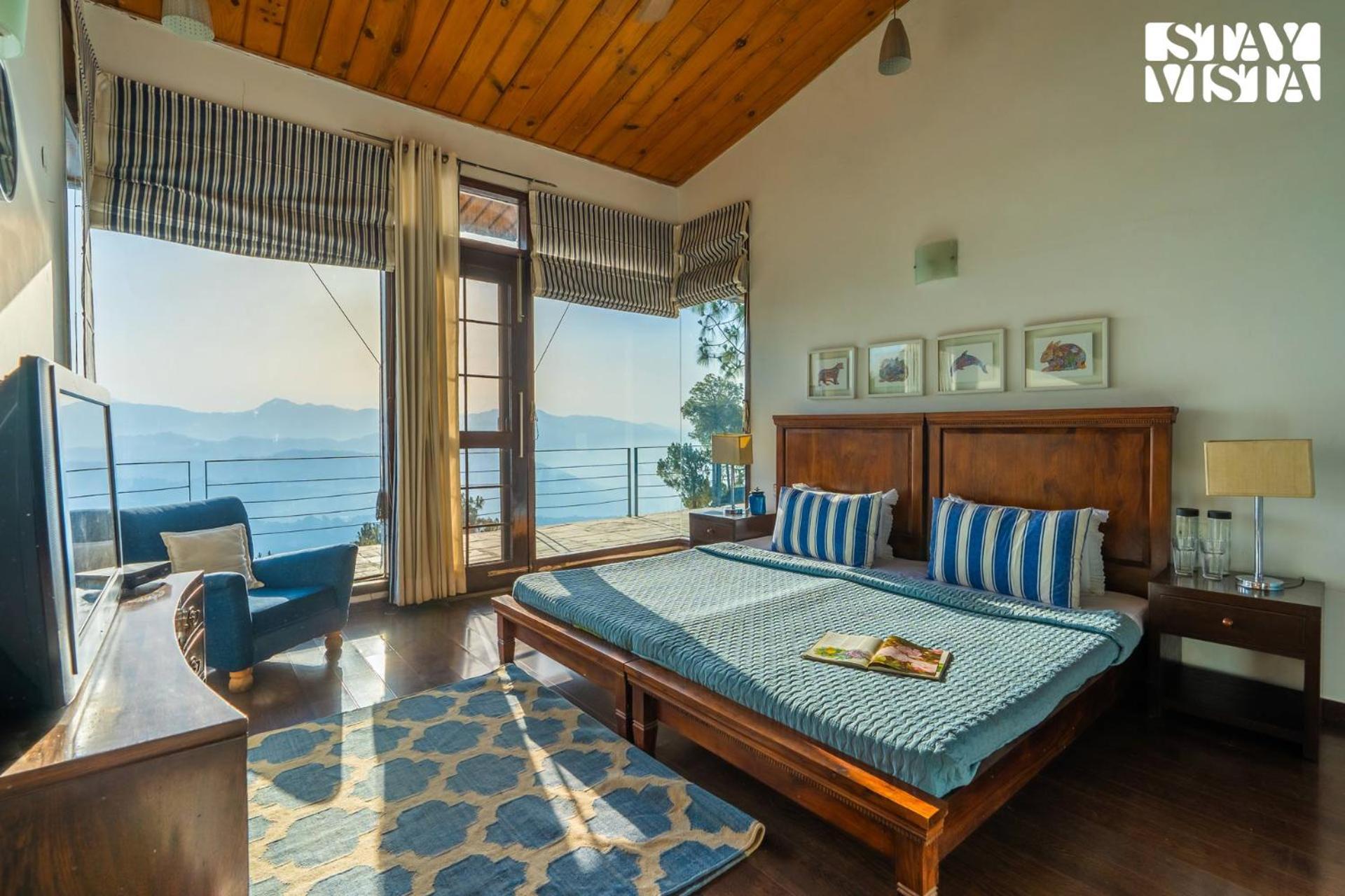 Stayvista At Hillcrest Villa With Valley View, Bonfire And Heater كاساولى المظهر الخارجي الصورة